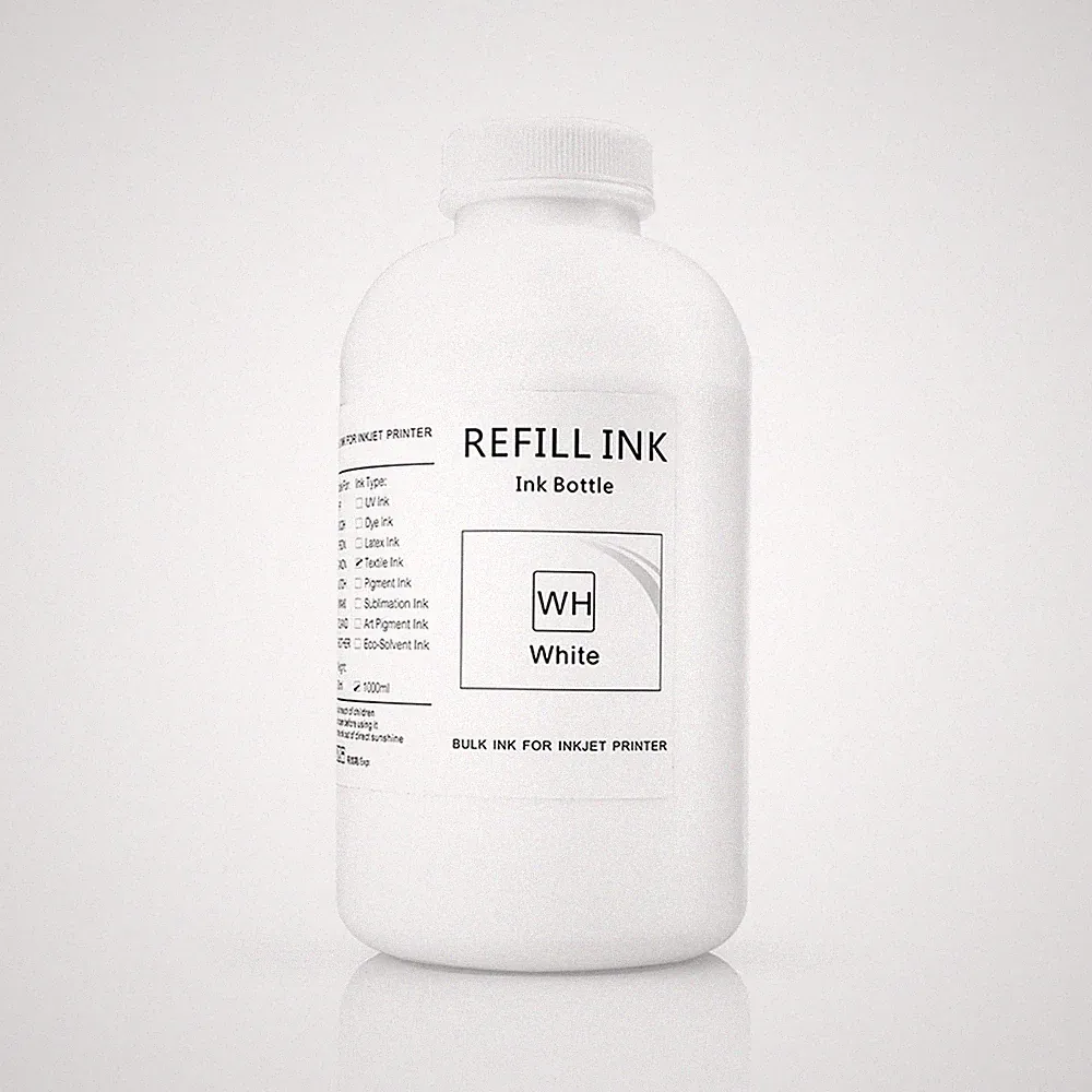 1000ml DTG Printer Ink White for DTG Printers SureColor F2000 F2100 P600 P800...