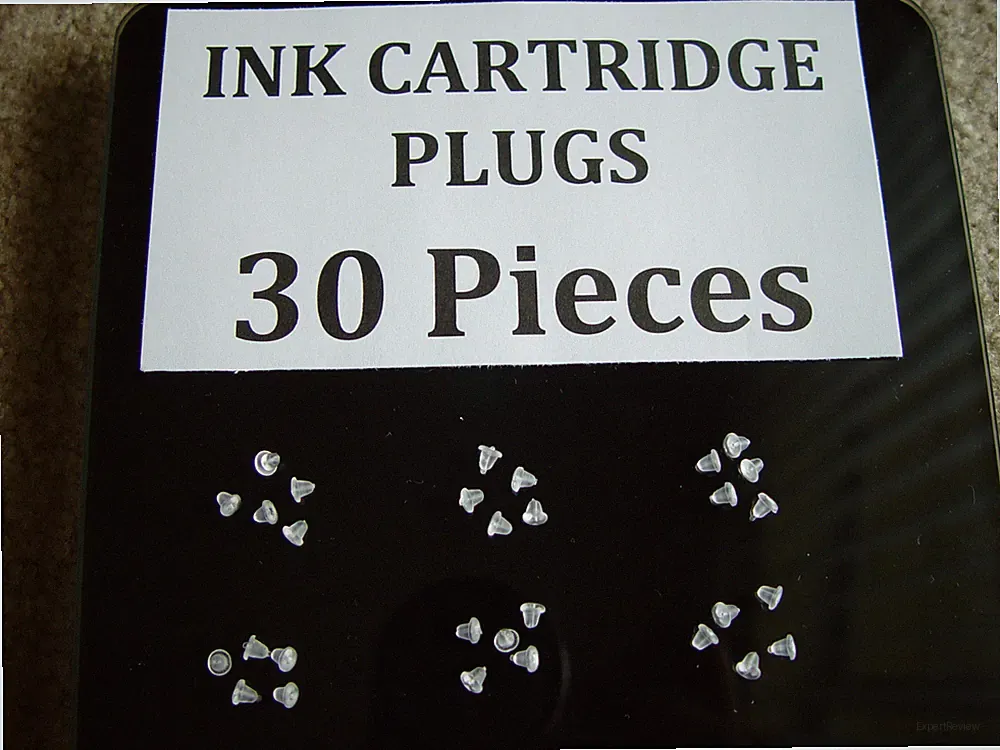30 Qty. Refill Ink Cartridge Silicone Plug Ink Printer Cartridge Easy Fill Plugs
