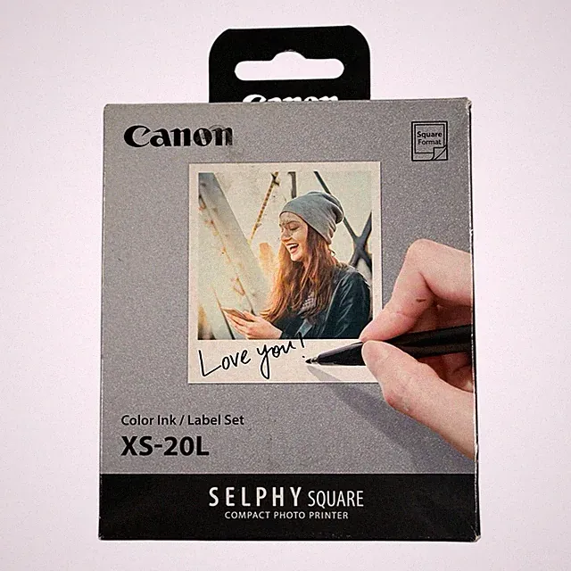 Canon SELPHY Square XS-20L Color Ink & Label Sets New