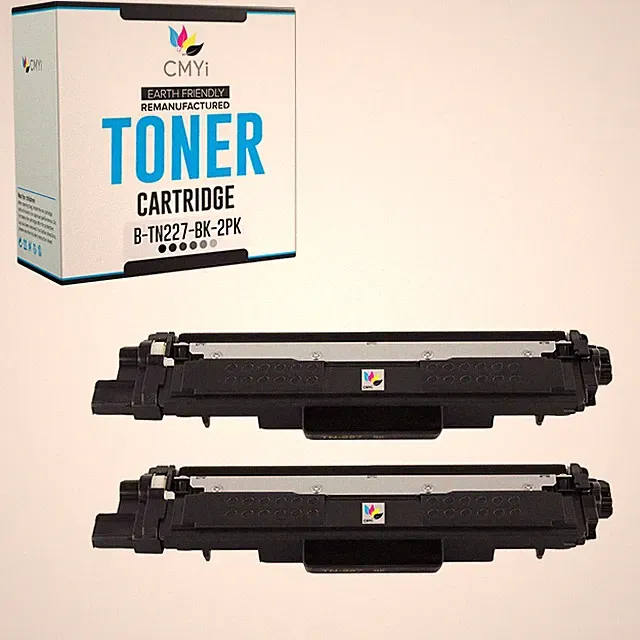 Compatible CMYi Black Color Ink Lot fits Brother TN227 Cartridges