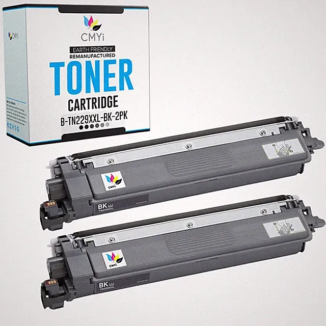 Compatible CMYi Black Color Ink Lot fits Brother TN229XXL Cartridges