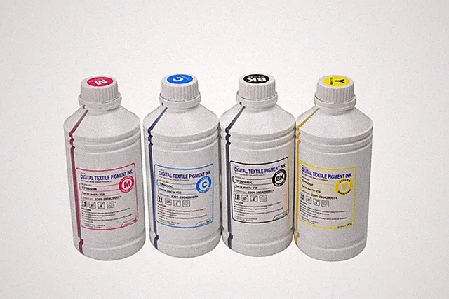 Digital Textile Pigment Ink TP5600 CMYK Set 4x1KG For 4720 Inkjet Printer