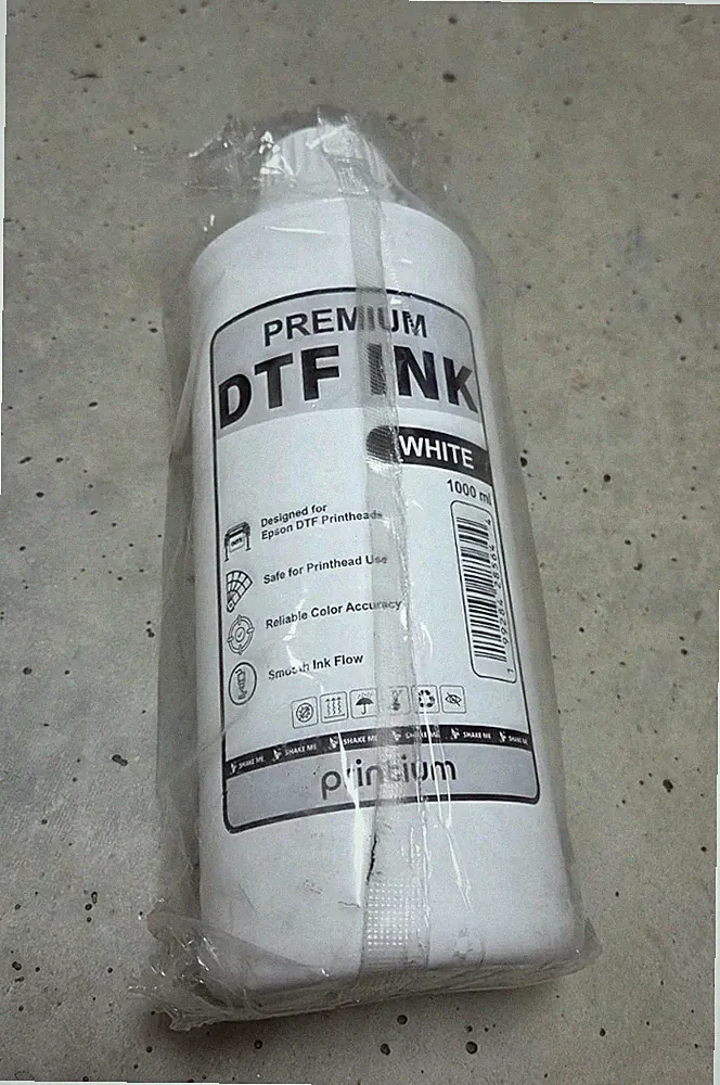 DTF Ink Non-Sediment 1000ml for Epson DTF Printer - White