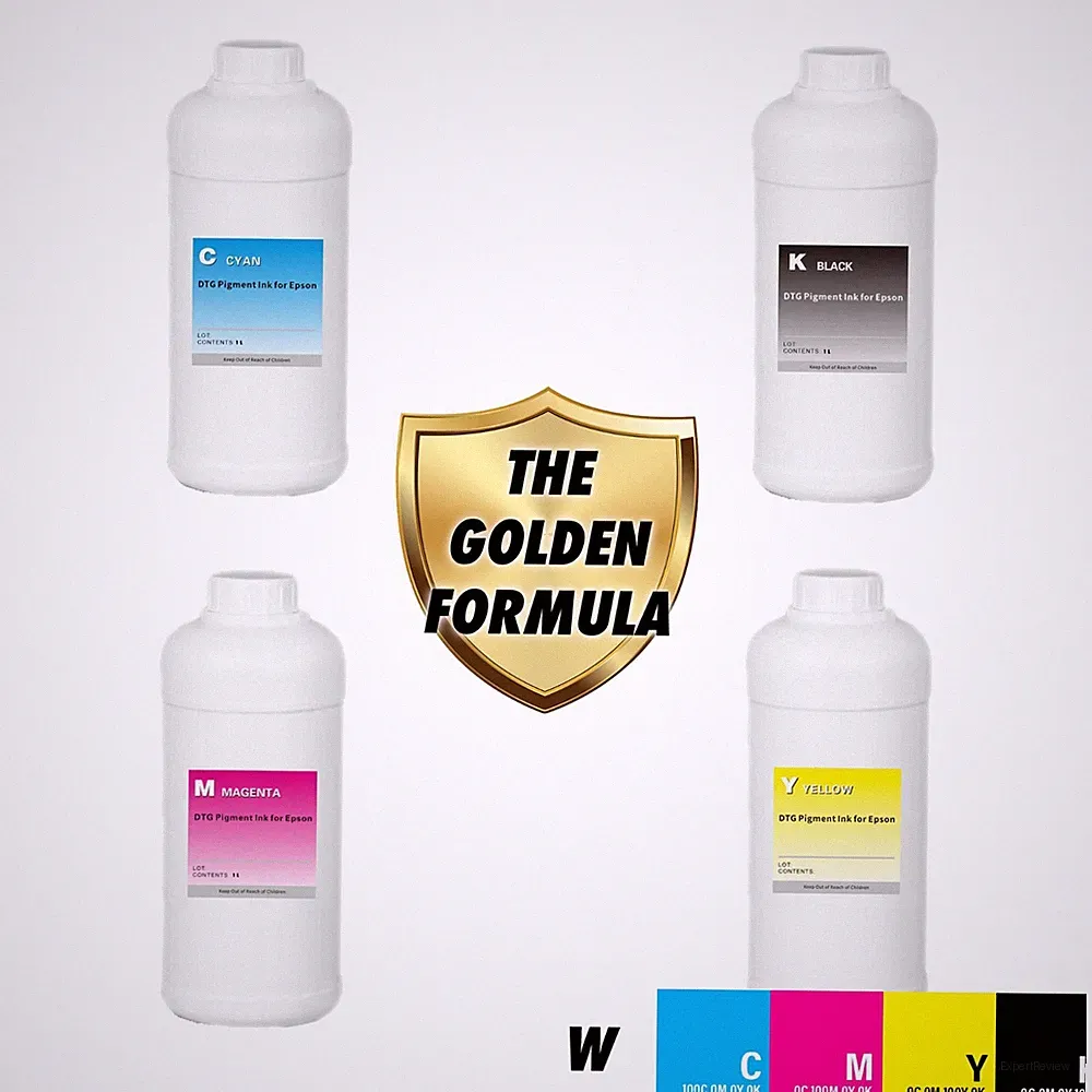 DTG DUPONT INK FOR EPSON & OMNI FREEJET 330 TX PRINTERS CMYK 1 LITER