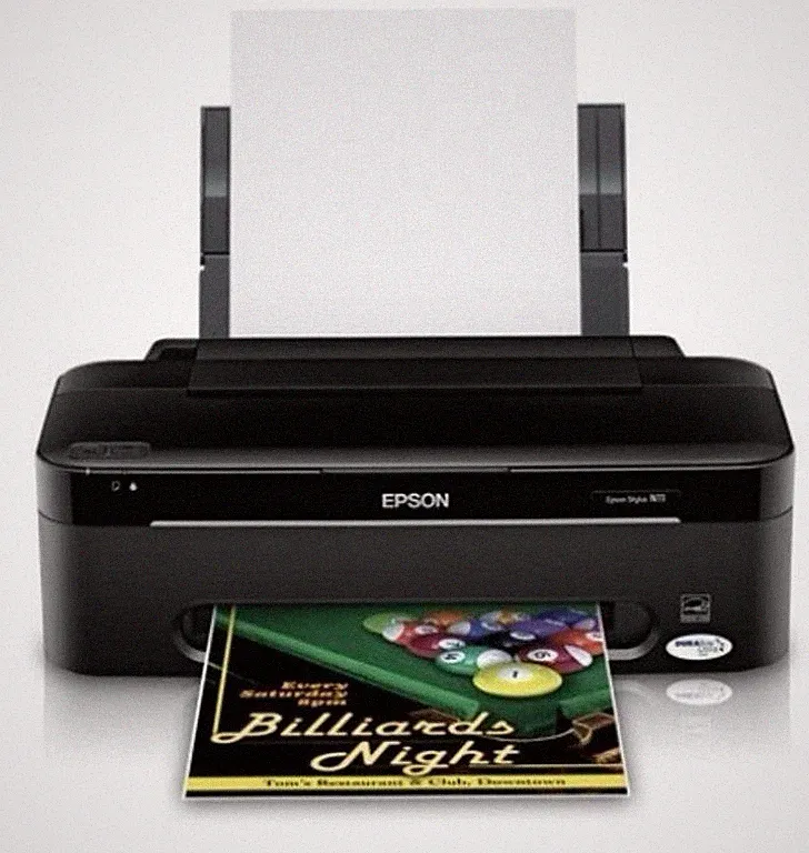 Epson Stylus N11 All-In-One Color Printer With Black & Color Ink Combo Pack -NEW