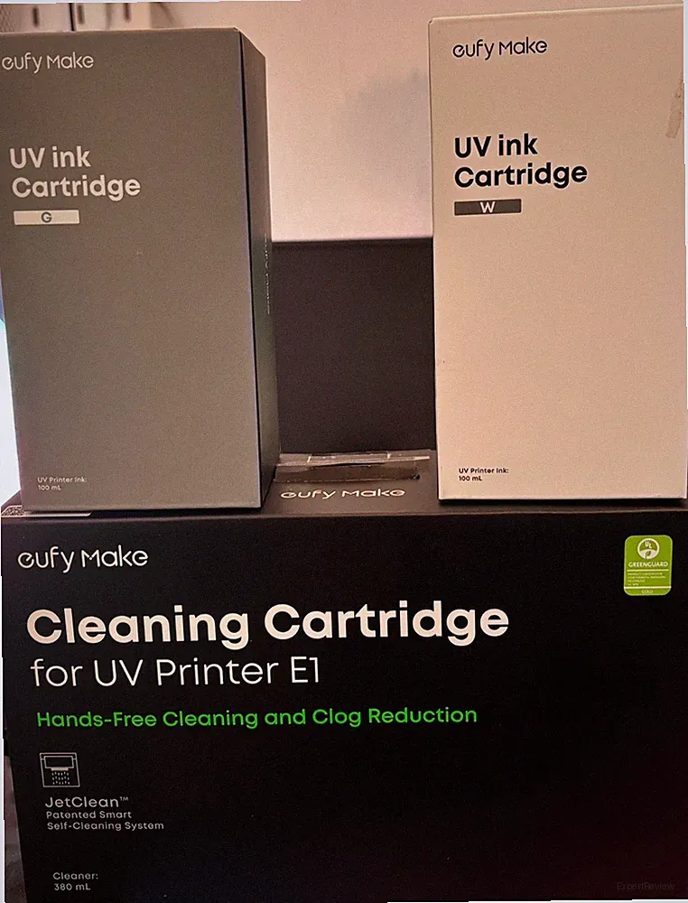 eufy Make Cleaning Cartridge+Ink White+Gloss UV Printer E1 SHIPS FREE 1 BIZ DAY!