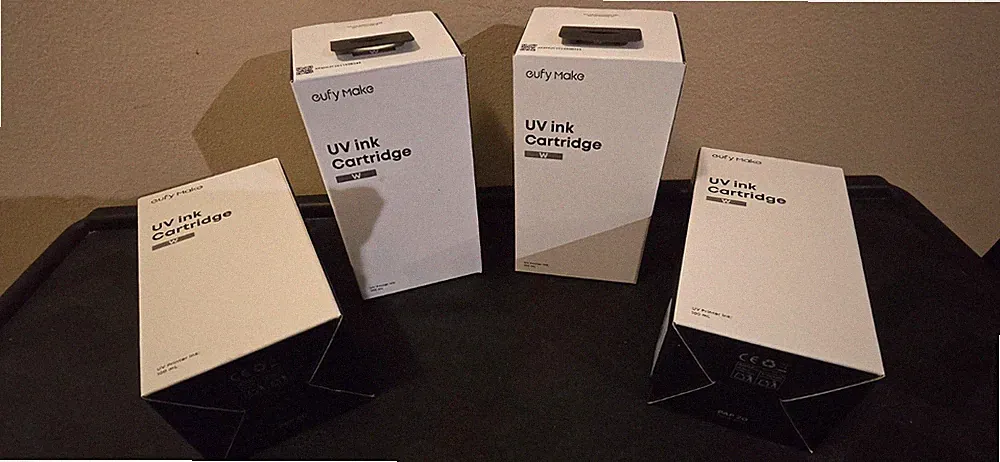 eufy Make UV Ink Cartridge W (White) 100mL for E1 UV Printer - Brand New Sealed