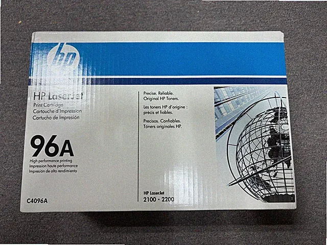 HP LaserJet Print Cartridge 96A Toner Black Ink C4096A Hewlett Packard