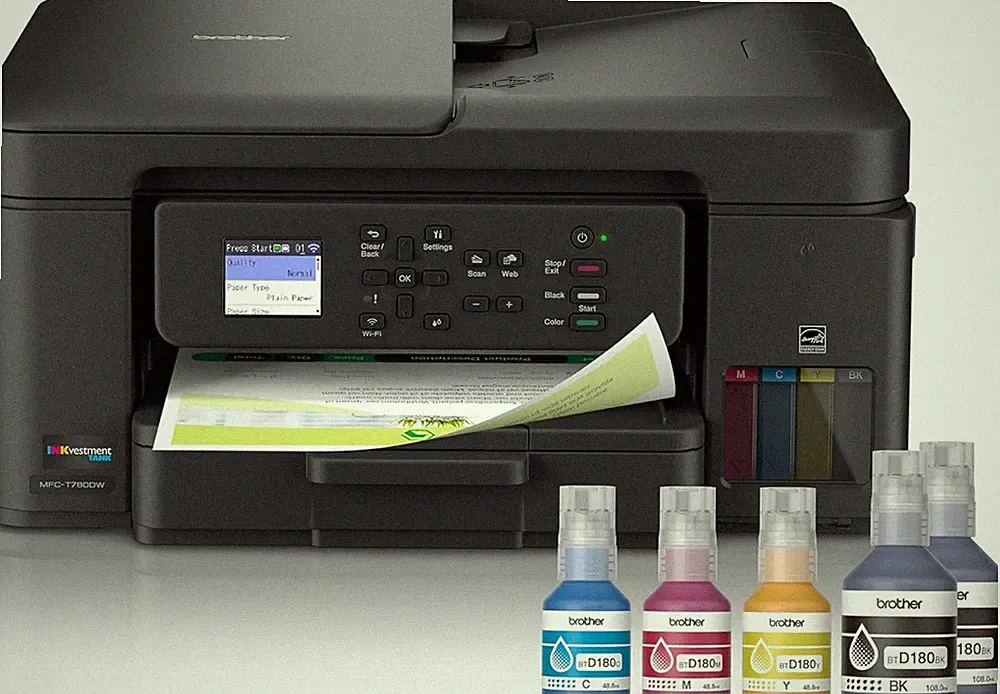 INKvestment Tank 780 Wireless Color Inkjet All-in-One Printer with Duplex Printi