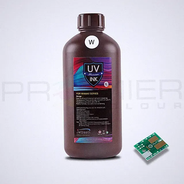 Jetbest LUS-170 UV-LED Ink for Mimaki UCJV150 UCJV300 Printers, 1000ml