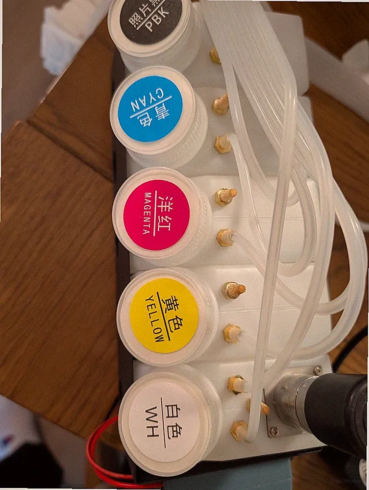 White Continuous Ink System
