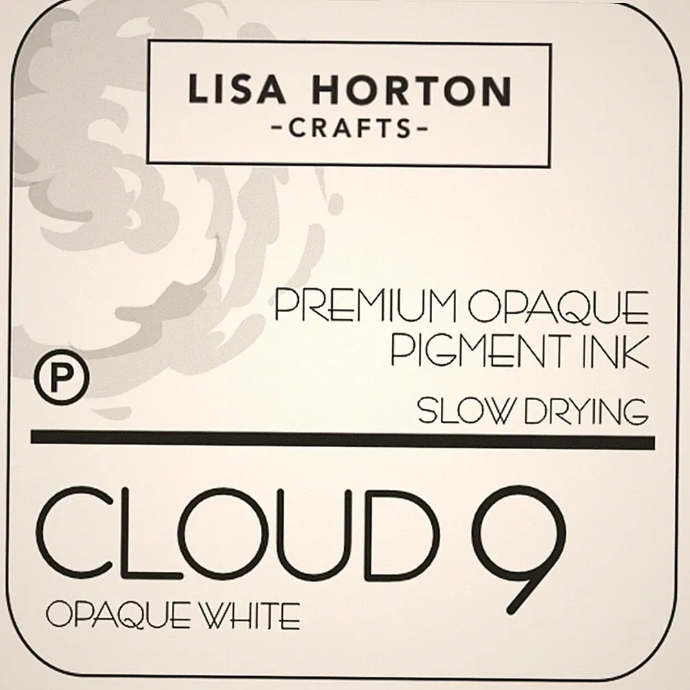 Lisa Horton Crafts Pigment Based Ink Pad -White
