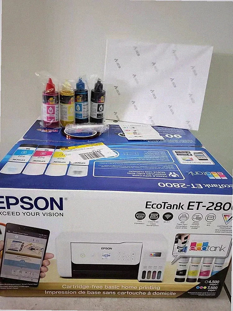 sublimation printer with white ink