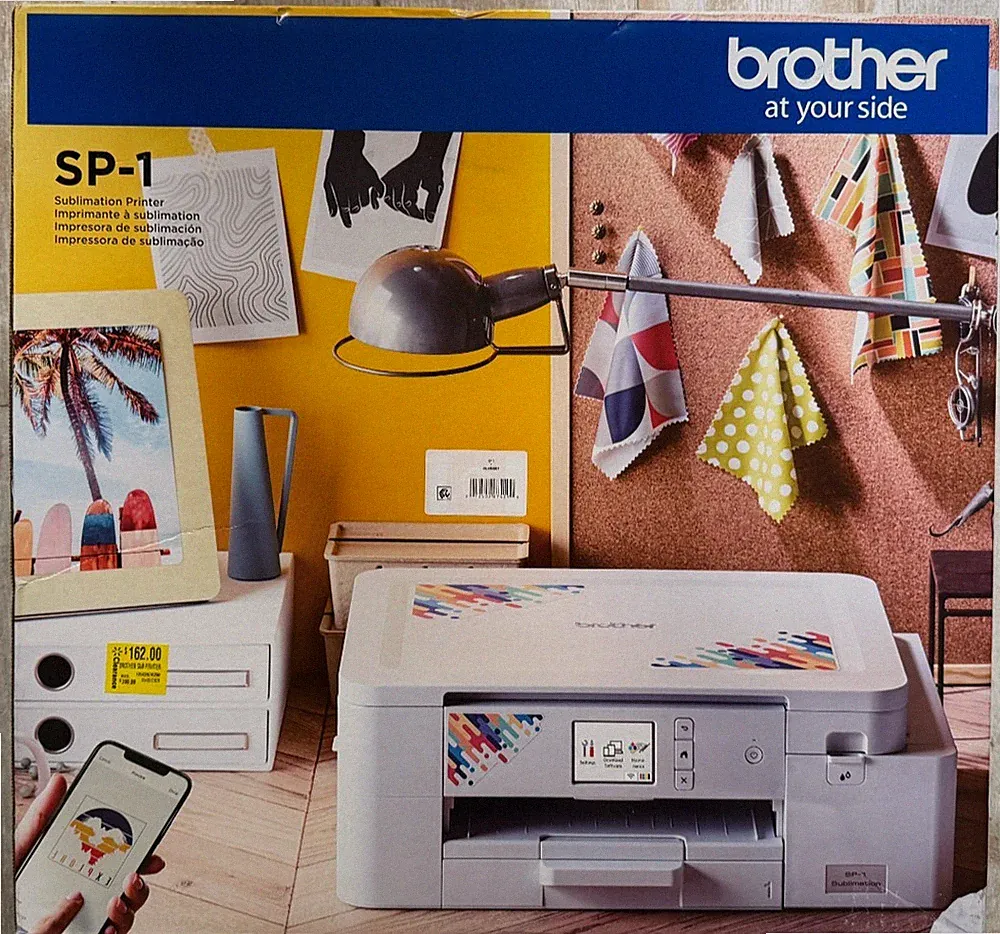 NIB Brother Sublimation SP-1 Inkjet Printer Artspira White New