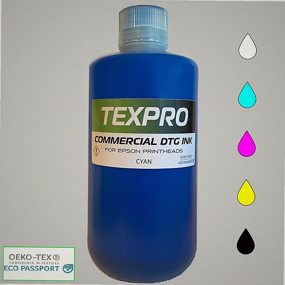 TexPro™ Commercial DTG Direct to Garment Ink for EPSON Printheads [125ml / 4oz]